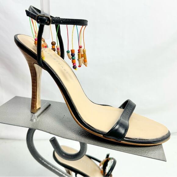 Colin Stewart Beaded Multicolored Heels Size 7.5 - Picture 3 of 8